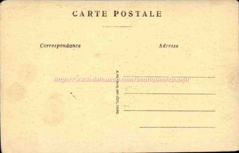 Cheverny Postcard The Old Castle