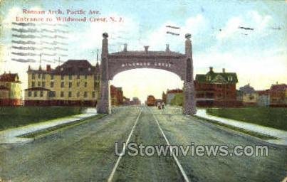 Roman Arch in Wildwood Crest, New Jersey