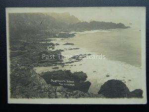 Cornwall THE LIZARD Portreath Beach c1920 RP Postcard