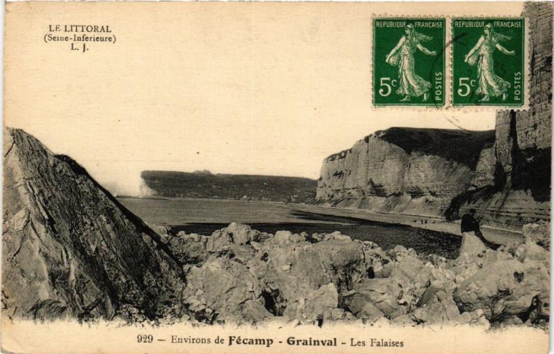 CPA Le Littoral-FÉCAMP Grainval-Les Falaises (269479)