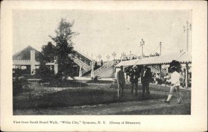 Syracuse New York NY Amusement Park 1900s-10s Postcard