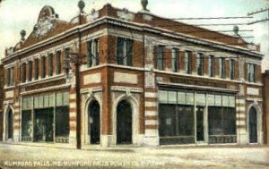 Runford Falls Power Co. Building - Rumford, Maine ME  