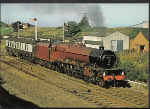 Railways Postcard - Trains - L.M.S Stainer Pacific 4-6-2 No.6201 -  C893