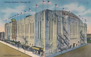 Chicago Stadium where FDR was nominated - Chicago IL, Illinois - Linen