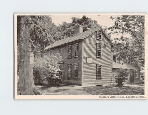 Postcard Hancock-Clarke House Lexington Massachusetts USA