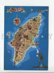 3179595 Greece Rhodos old postcard