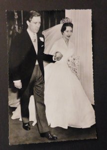 Mint Royalty RPPC Postcard HRH The Princess Margaret Antony Jones Wedding