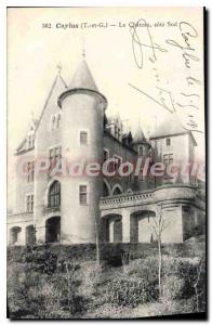 Postcard Old Tarn et Garonne Caylus (T and G) Le Chateau South coast