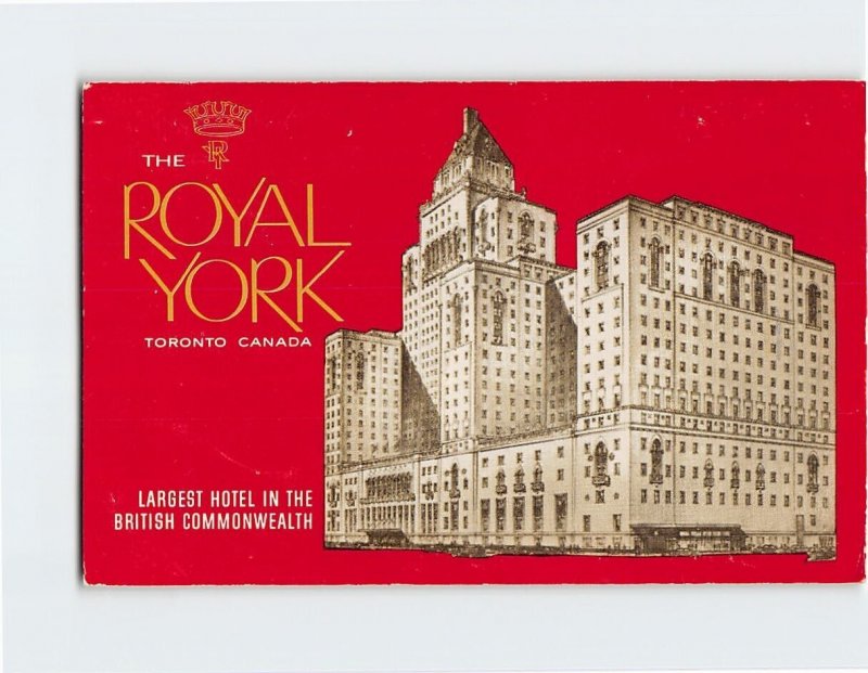 Postcard The Royal York, Toronto, Canada