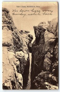 1908 MAGNOLIA MASSACHUSETTS RAFE'S CHASM EARLY POSTCARD P3533