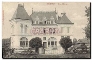 Old Postcard Montargis Bank Caisse d & # 39Epargne