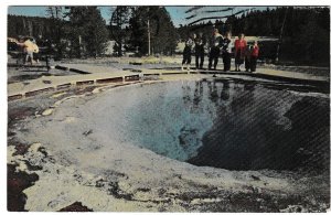 Morning Glory Pool, Yellowstone National Park, Wyoming, Vintage 1972 Postcard