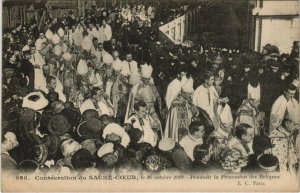 CPA PARIS (18e) Consecration du SACRE COEUR Pendant la Procession (561090)