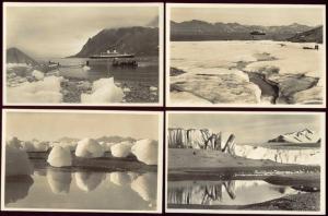 norge norway SPITSBERGEN SVALBARD (1928) Set of 20 RPPC