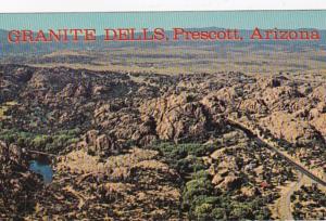 Arizona Prescott Aerial View Of Granite Dells