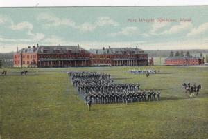 Washington Spokane Fort Wright Parade Grounds