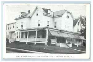 The Westcherster Hotel Fourth Avenue Asbury Park New Jersey NJ Postcard 