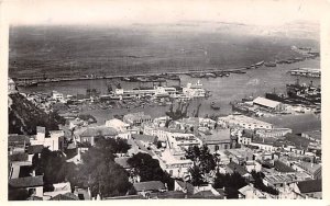 Vue Generale du Port Oran Algeria 1943 
