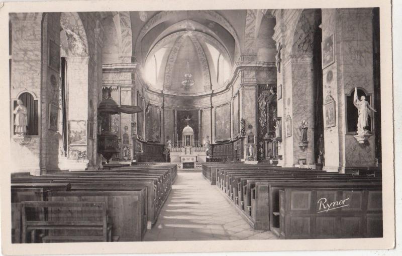 BF25755 briancon h a interieur de la cathedrale   france  front/back image