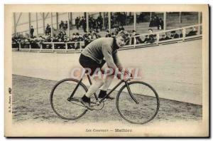 Postcard Old Bike Cycle Cycling Mathieu's runners