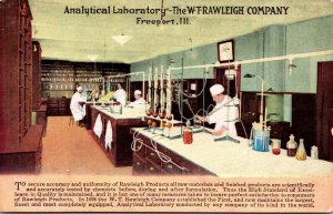 Illinois Freeport The W T Rawleigh Company Analytical Laboratory