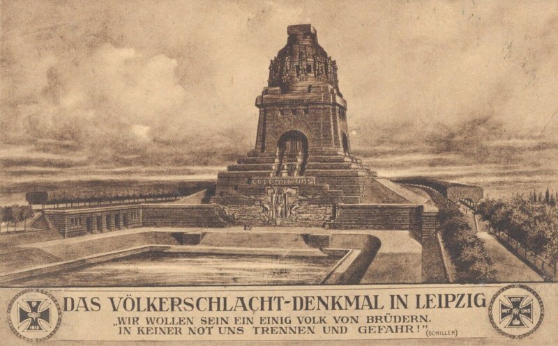 Germany Das Völkerschlachtdenkmal in Leipzig 03.91