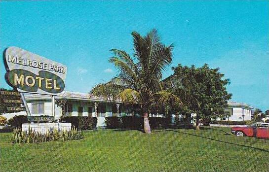 Florida Fort Lauderdale Melrose Park Motel