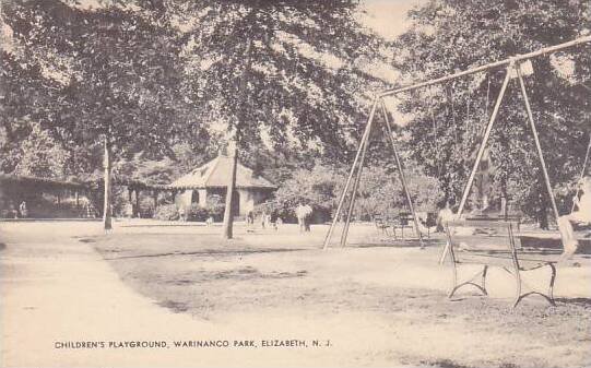 New Jersey Elizabeth Childrens Playground Warinanco Park