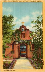 Spanish Shrine of Nuestra Senora de la Leche, St. Augustine Florida