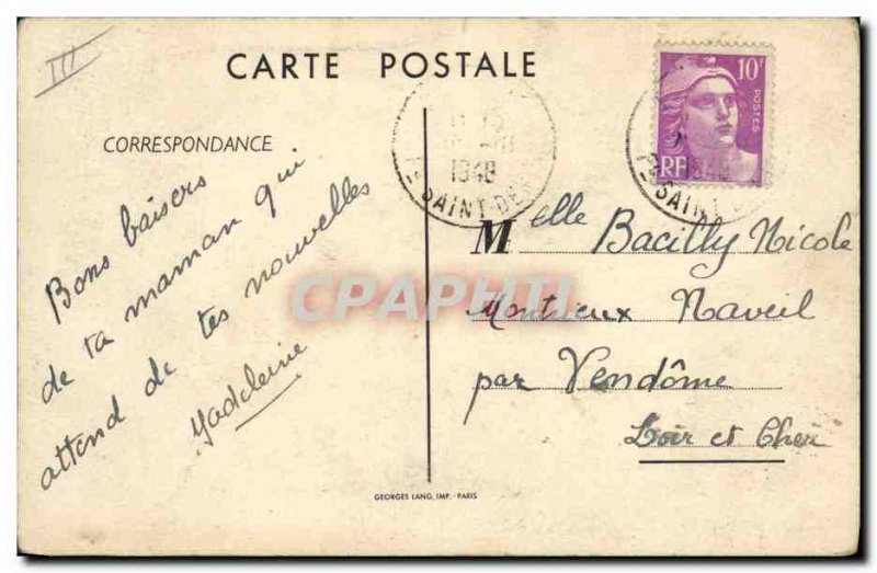 Postcard Old Mice that I bite you