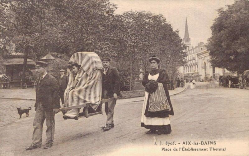 France - Aix Les Bains Place de l'Établissement Thermal 02.12