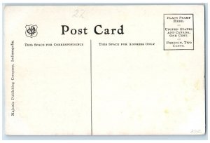 c1910's St. Nicholas Hotel Building Springfield Illinois IL Antique Postcard