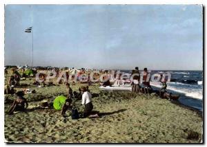 Postcard Modern Marseillan The Beach Sand End