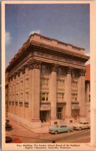 Frost Building Sunday School Board the Southern Baptist Nashville Postcard JV5