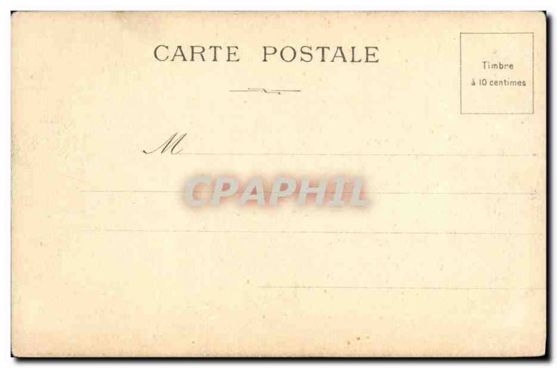 Old Postcard The Paris City Hall