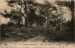 CPA Foret de FONTAINEBLEAU - Plateau de la Caverne des Brigands (166813)