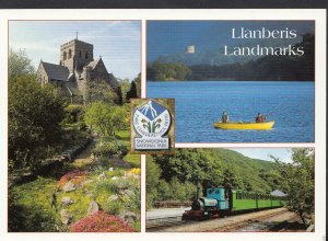 Wales Postcard - Llanberis Landmarks, Caernarvonshire  WC355