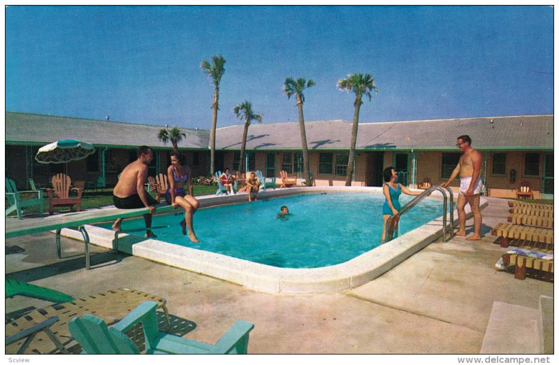 Gay-Anna Motel , Jacksonville Beach , Florida , 50-60s