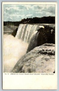 Goat Island  Niagara Falls  New York  Postcard   c1907