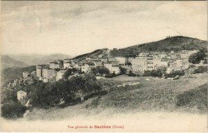 CPA CORSE SARTENE Vue Generale (804652)