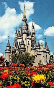 WALT DISNEY WORLD Cinderella Castle 1976 Vintage Amusement Park Postcard