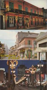 (3 cards) New Orleans LA, Louisiana - Famous Attractions