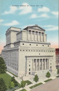 ST. LOUIS , Missouri , 30-40s; Masonic Temple