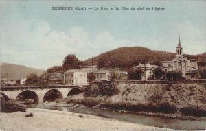 30 - Bessèges - Le Pont et la Cèze du côté de l'Eglise