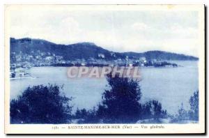 Postcard Old Saint Maxime Sea Var general view