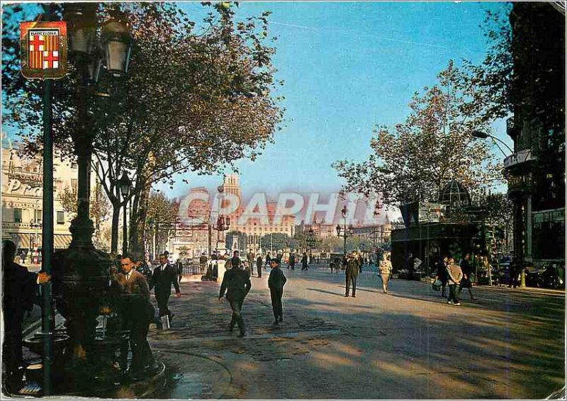 Postcard Modern Barcelona Tipica Fountaine of canalefas