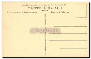 Old Postcard Chalons sur Marne war memorial The Army notes