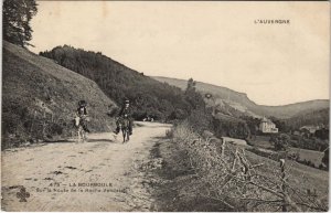 CPA La Bourboule sur la Route de la Roche Vendeix (1239258)