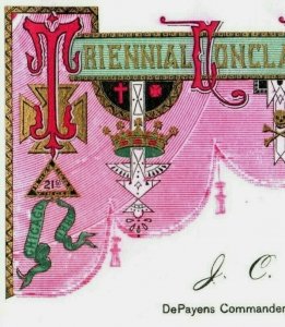 Lot Of 12 1870's-80's Knights Templar Membership Cards Fab! E P190