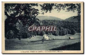 Old Postcard Dauphine Foret de Lente the chalet hotel (1080m)